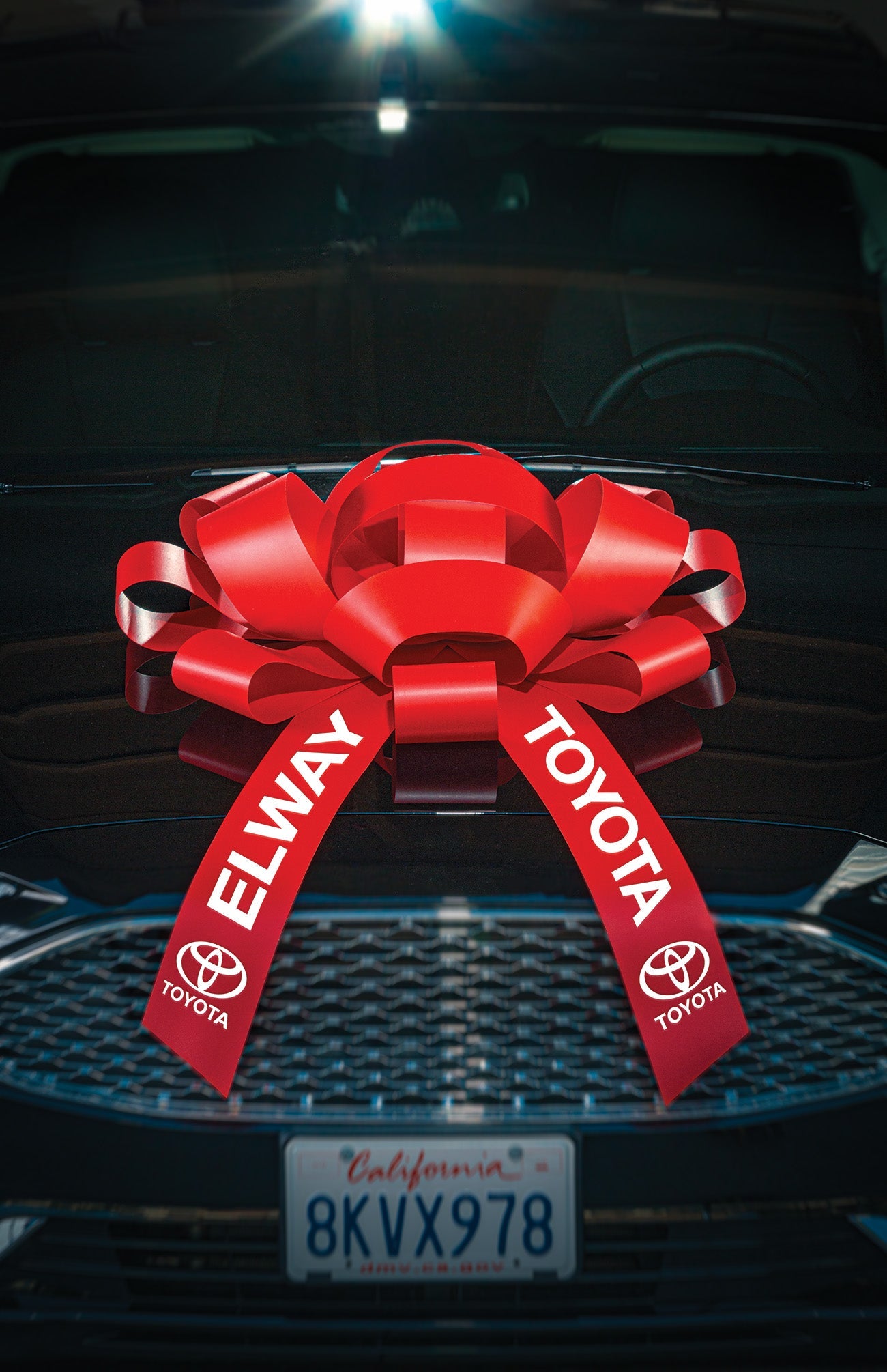 Custom Imprint 30" JUM-BOW Magnetic Bows