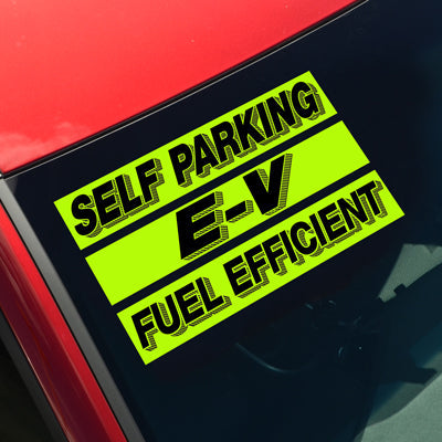 Windshield Slogan Stickers