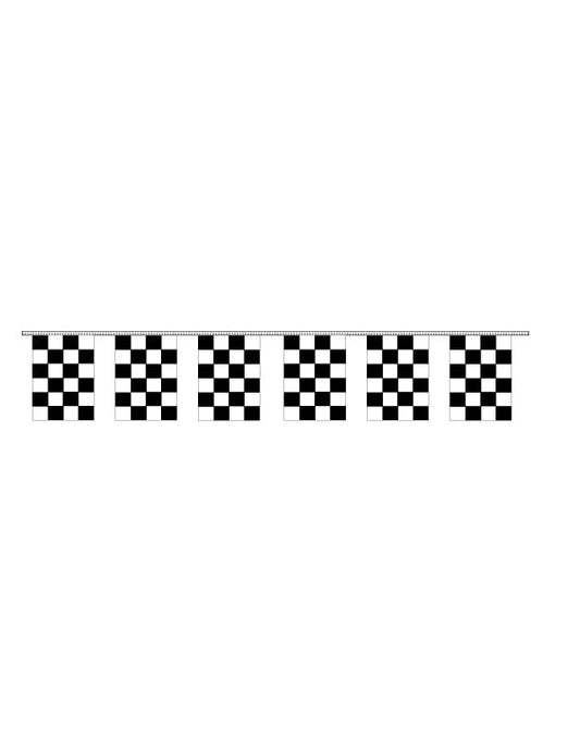 Poly Checkered Rectangle Pennants