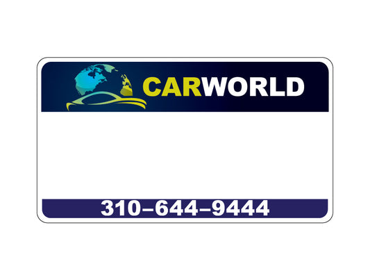Report of Sale Decals -2 Colors