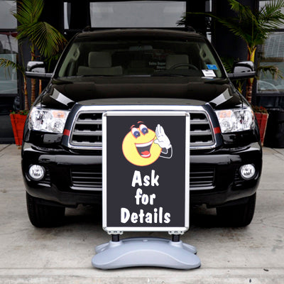 Outdoor Message Board for Car Dealers