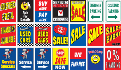 Outdoor Message Board for Car Dealers