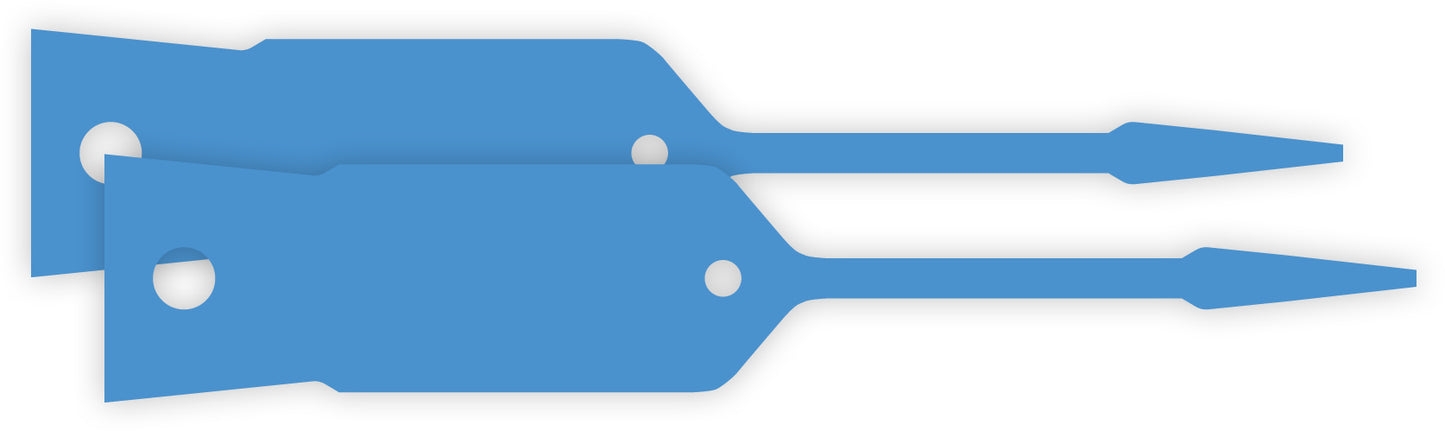 Self Locking Arrow Car Key Tags (1000 Pack)