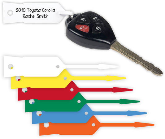 Self Locking Arrow Car Key Tags (1000 Pack)