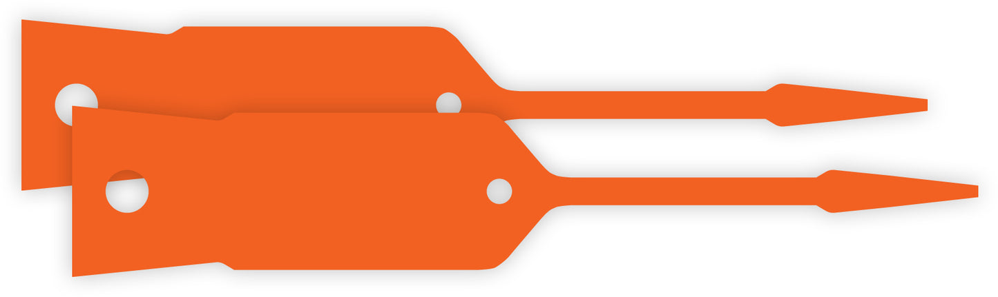 Self Locking Arrow Car Key Tags (1000 Pack)