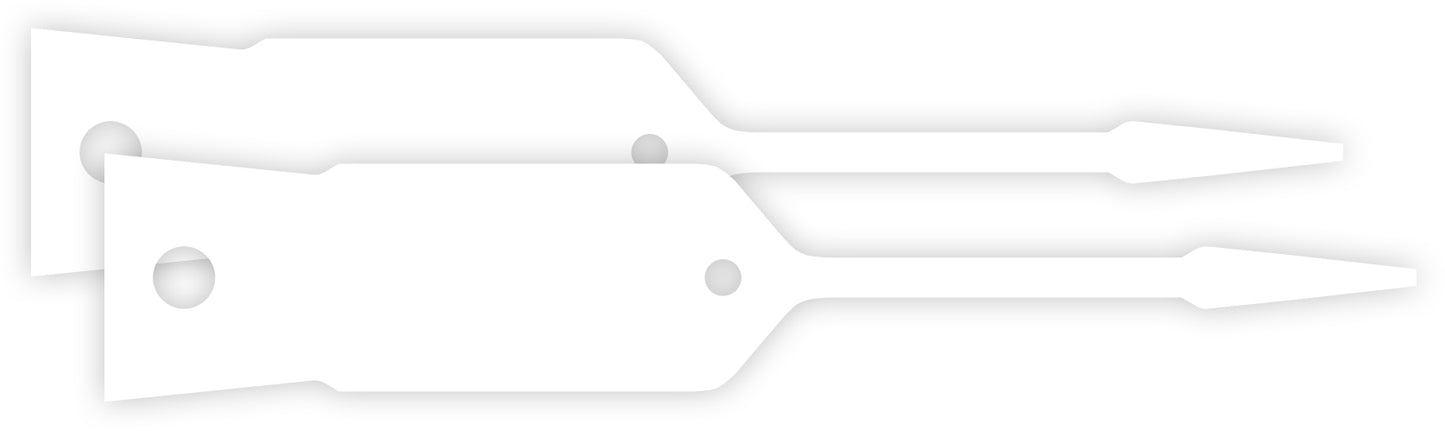 Self Locking Arrow Car Key Tags (1000 Pack)