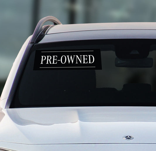 Luxury Windshield Signs
