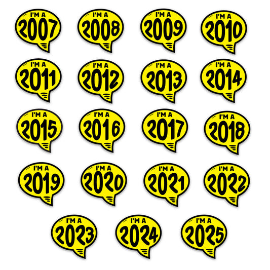 E-Z Bubble Thoughts - Black/Yellow