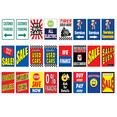 Outdoor Message Sign with 2 Inserts (Pick a Message)