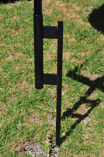 Custom Reusable Balloon Cluster Kit With Ground Spike
 One Color/One Panel-Single Sided Imprint
 *See EZ-524 Cust above for Additional Charges*