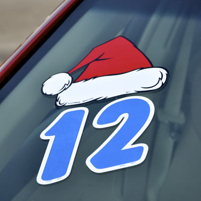 Holiday Decals (Santa Hats)