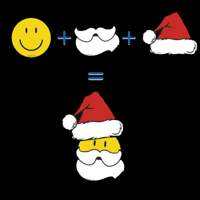 Holiday Decals (Santa Hats)